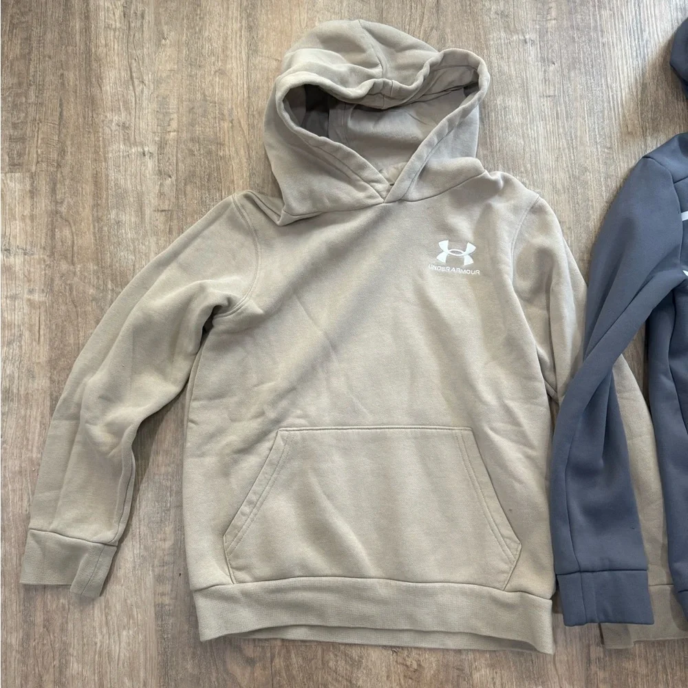 Under Armour kids Hooded Sweatshirt - Gray